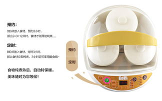 宜閣 陶瓷內(nèi)膽電燉鍋4個內(nèi)膽 ddz803